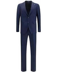 Tagliatore - Single-Breasted Virgin-Wool Suit - Lyst
