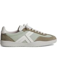 Fursac - Leather Lace-Up Sneakers - Lyst