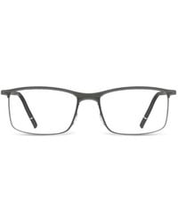 Silhouette - Balanced Fusion Brille Mit Eckigem Gestell - Lyst