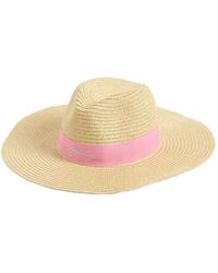 Juicy Couture - Logo-Embellished Straw Cowboy Hat - Lyst