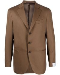 Caruso - Single-Breasted Wool Blazer - Lyst
