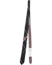 Thom Browne - Plaid-Jacquard Tie - Lyst