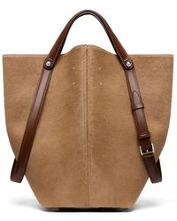 Maison Margiela - Calf Hair Tote Bag - Lyst