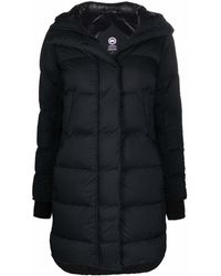 Canada Goose - Logo-patch Feather-down Padded Coat - Lyst