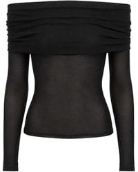 Petar Petrov - Blouse Bodywork À Épaules Dénudées - Lyst
