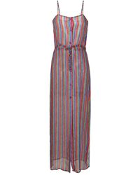 Amir Slama - Layered Graphic-Print Maxi Dress - Lyst