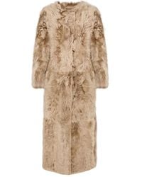 Yves Salomon - Toscana Lambskin Coat - Lyst