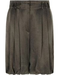 Giorgio Armani - Pleated Shorts - Lyst