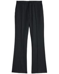 Jil Sander - Pinstripe Wool Trousers - Lyst