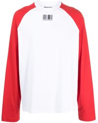 VTMNTS - Colour-block Cotton T-shirt - Lyst
