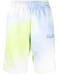 BLUE SKY INN - Embroidered-Logo Tie-Dye Shorts - Lyst