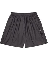 MKI Miyuki-Zoku - Hyperlight Logo-Print Elasticated Shorts - Lyst