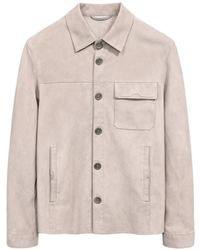 LES HÉRITIERS - Button-Up Shirt Jacket - Lyst