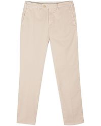 Canali - Twill-weave Chino Trousers - Lyst