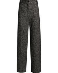 Dolce & Gabbana - Dolce & Gabbana Houndstooth Trousers - Lyst