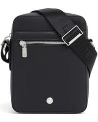 Lacoste - Zip Detail Messenger Bag - Lyst