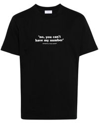 Off-White c/o Virgil Abloh - T-Shirt mit Slogan-Print - Lyst