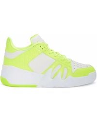 Giuseppe Zanotti - Talon Low-Top Leather Sneakers - Lyst