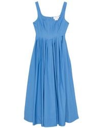Sportmax - Cotton Long Dress - Lyst