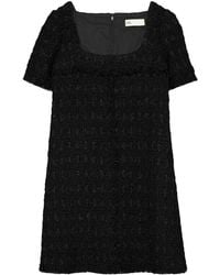 Tory Burch - Tinsel Tweed Mini Dress - Lyst