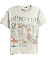 SAITOS - Fonster Raw-Cut T-Shirt - Lyst