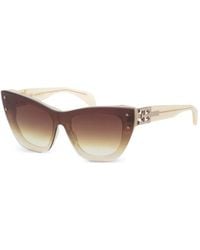 Bugatti - Lunettes De Soleil À Monture Papillon - Lyst