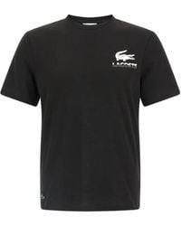 Lacoste - Printed T-Shirt - Lyst