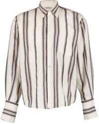 Marrakshi Life - Striped Cotton Shirt - Lyst