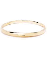 Tom Wood - Infinity 9kt Gold-plated Bangle - Lyst