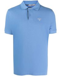 Barbour - Tartan Pique Polo Shirt - Lyst