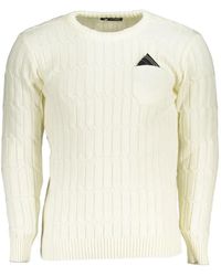 U.S. Grand - Cable-Knit Chest-Pocket Sweater - Lyst