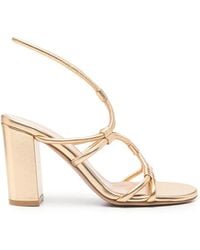 Gianvito Rossi - Open-Toe Heeled Sandals - Lyst