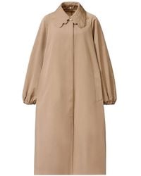 Fabiana Filippi - Embroidered Collar Coat - Lyst