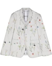 Thom Browne - Blazer Con Botones - Lyst