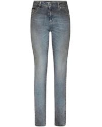 Philipp Plein - Logo-Appliqué Skinny Jeans - Lyst