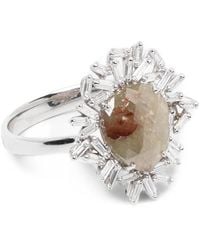 Suzanne Kalan - Bague One Of A Kind Sertie De Diamants - Lyst