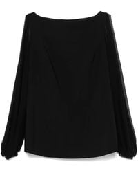La Petite Robe Di Chiara Boni - Shanti Illusion Bluse - Lyst