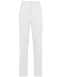 Canali - Pressed-Crease Tailored Trousers - Lyst
