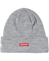 Supreme - X New Era S Logo Knitted Beanie - Lyst