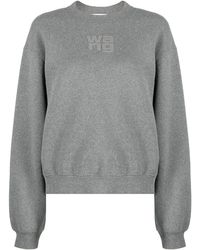 Alexander Wang - Sweater Met Logo-reliëf - Lyst