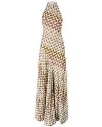 Missoni - Long Dress With Halterneck - Lyst