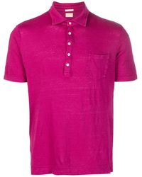 Massimo Alba - Slub-texture Linen Polo Shirt - Lyst