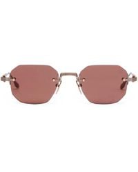 Akoni - Geometric-Frame Rimless Sunglasses - Lyst