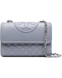 Tory Burch - Fleming Quilted-leather Shoulder Bag - Lyst
