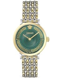 Versace - Greca Fortuna 34 Mm Horloge - Lyst