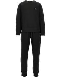 EA7 - Logo-Print Tracksuit - Lyst