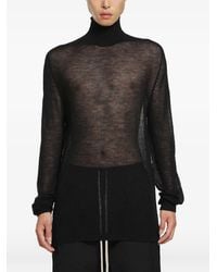 Rick Owens - Tower Ribbed Cashmere Sweater - Lyst