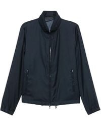Giorgio Armani - Cashmere And Silk Blend Blouson Jacket - Lyst