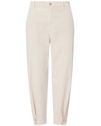 Liu Jo - Boyfriend Velvet Trousers - Lyst