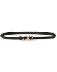 Twinset - Logo-Buckle Leather Belt - Lyst